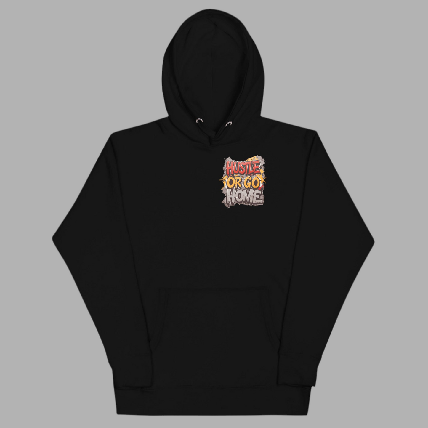 Hustle Or Go Home Hoodie – Hochwertiger schwerer Unisex-Fitness-Hoodie – FGH Collective