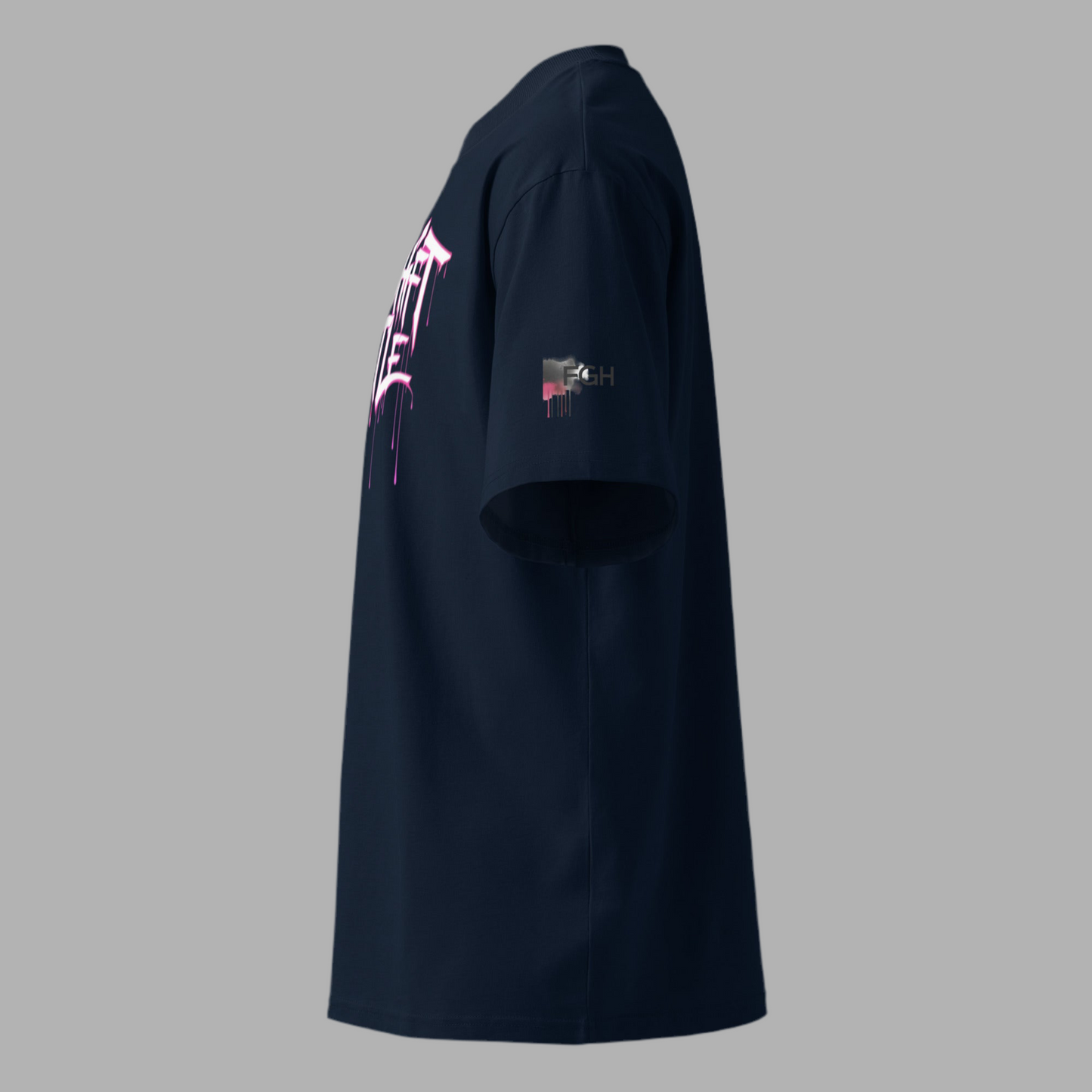 Nightshift Hustle – Bio Oversized Statement Shirt – Premium Qualität
