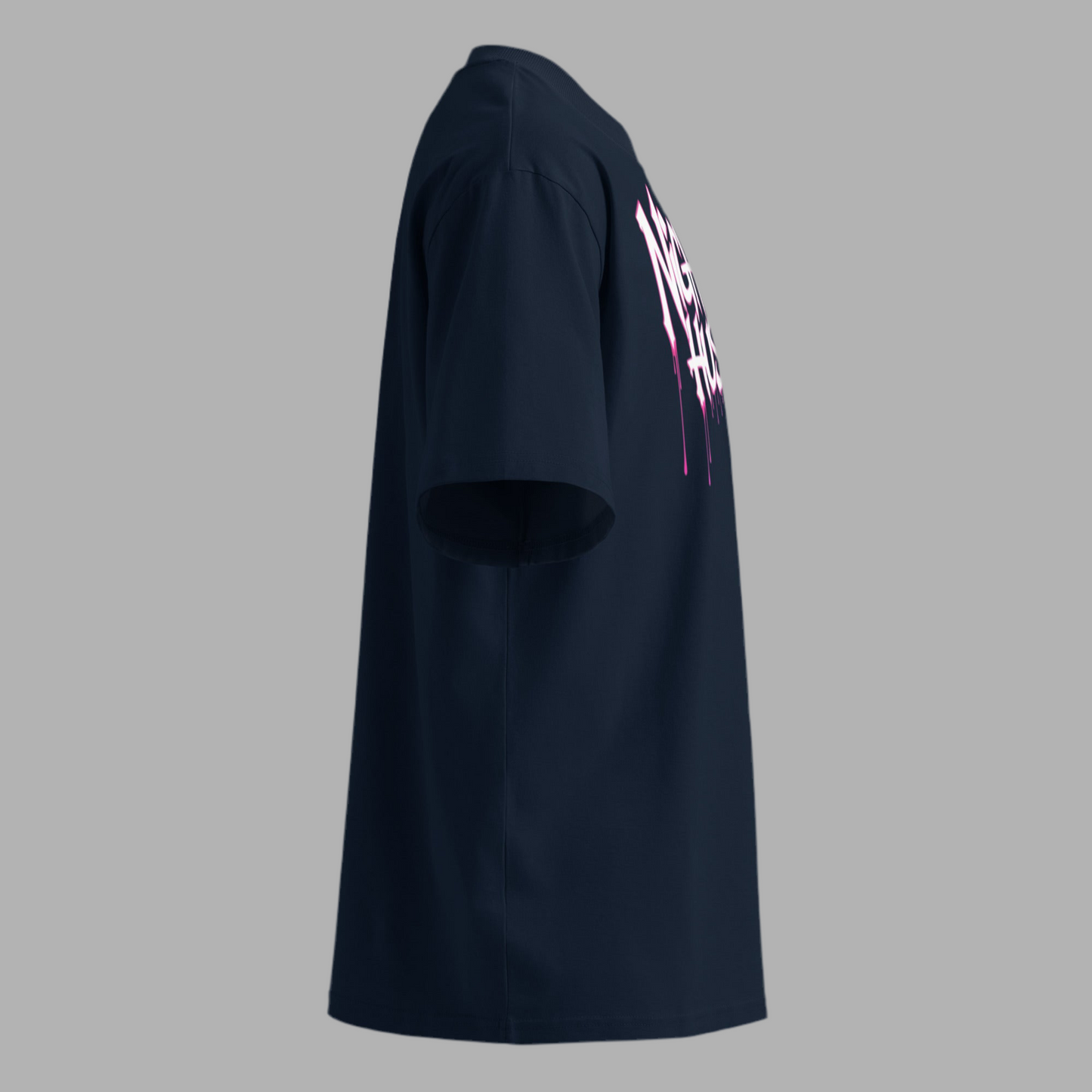 Nightshift Hustle – Bio Oversized Statement Shirt – Premium Qualität