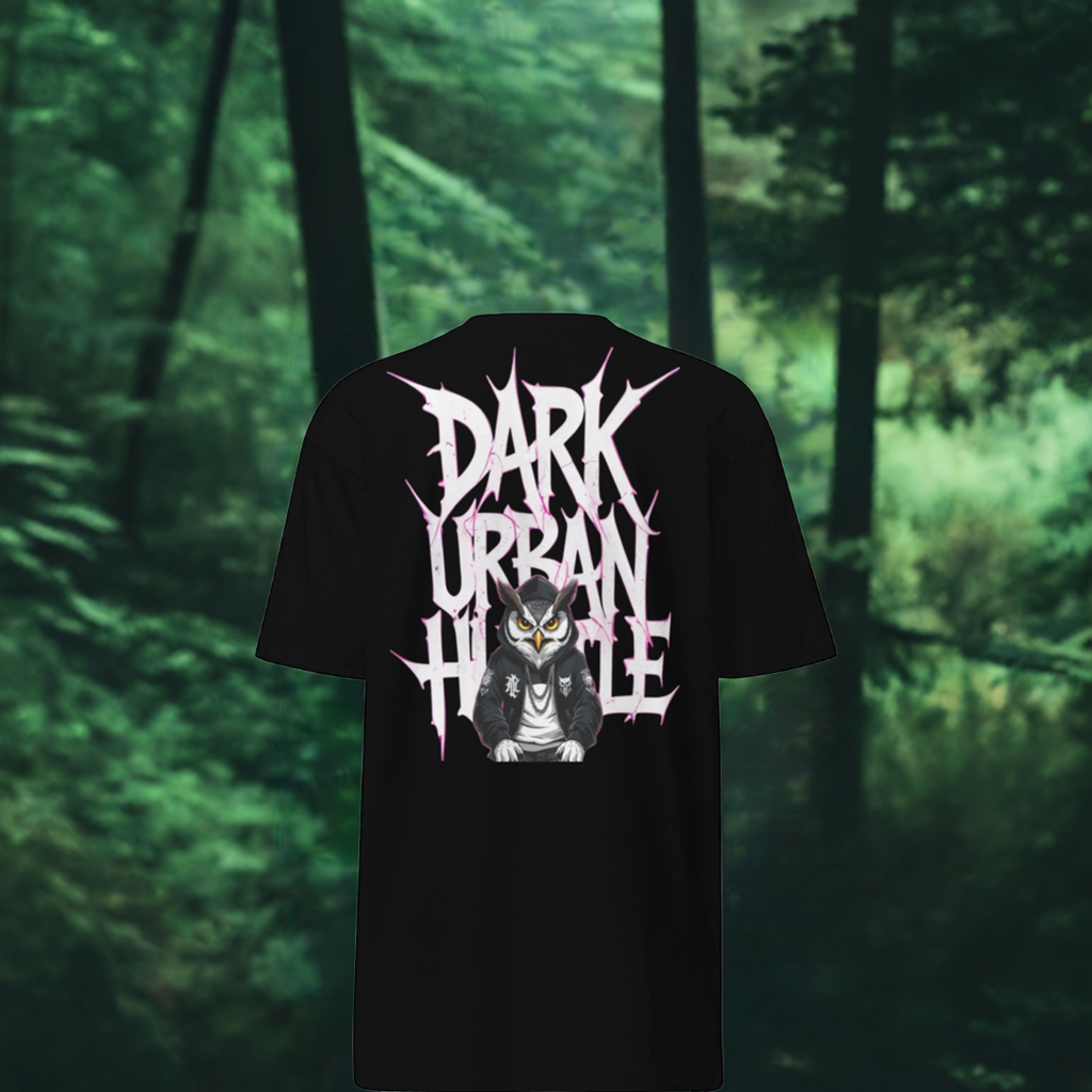 Dark Urban Hustle Shirt - Hochwertige Streetwear für echte Hustler - Schwere Baumwolle