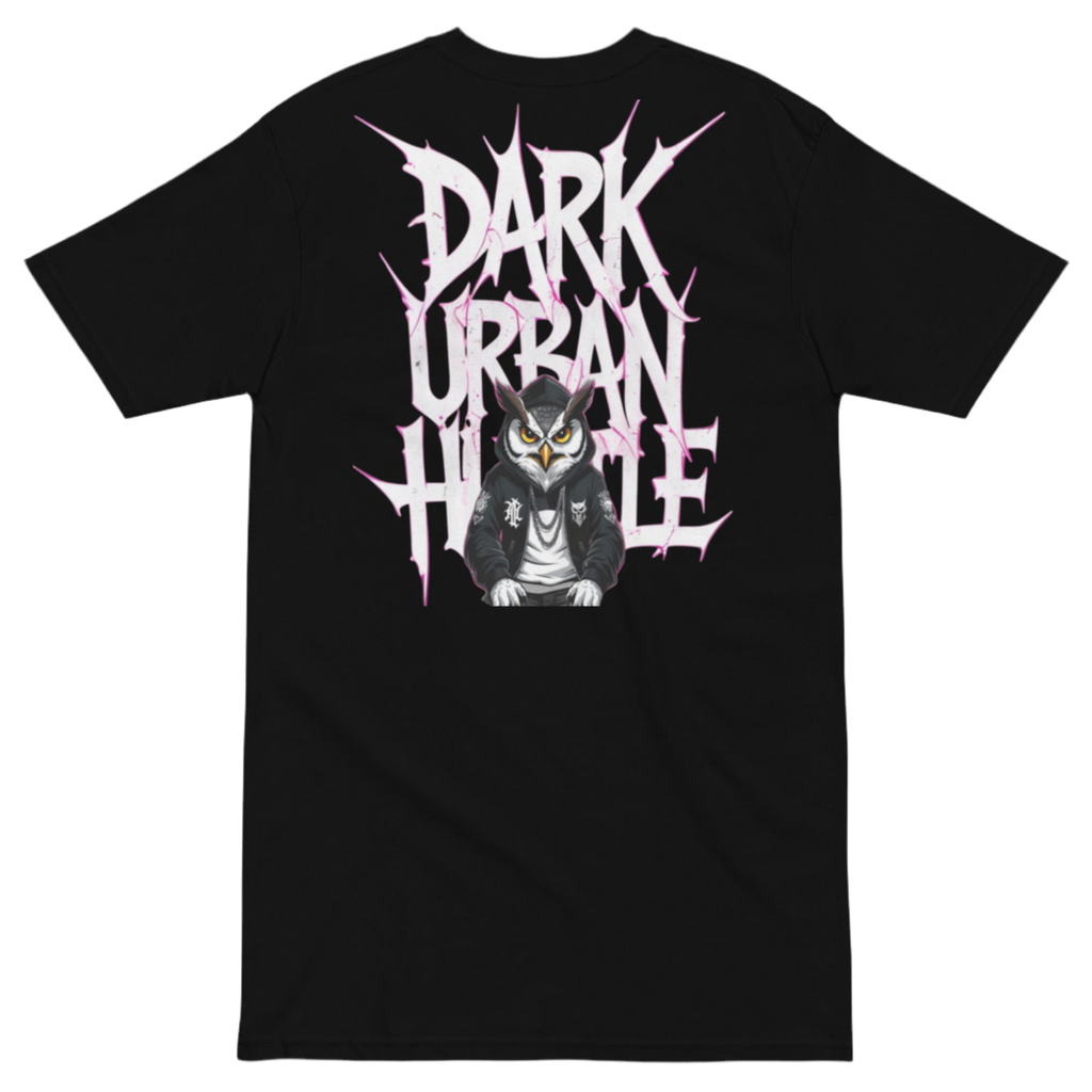 Dark Urban Hustle Shirt-Premium Quality Streetwear for True Hustlers-Heavy Cotton