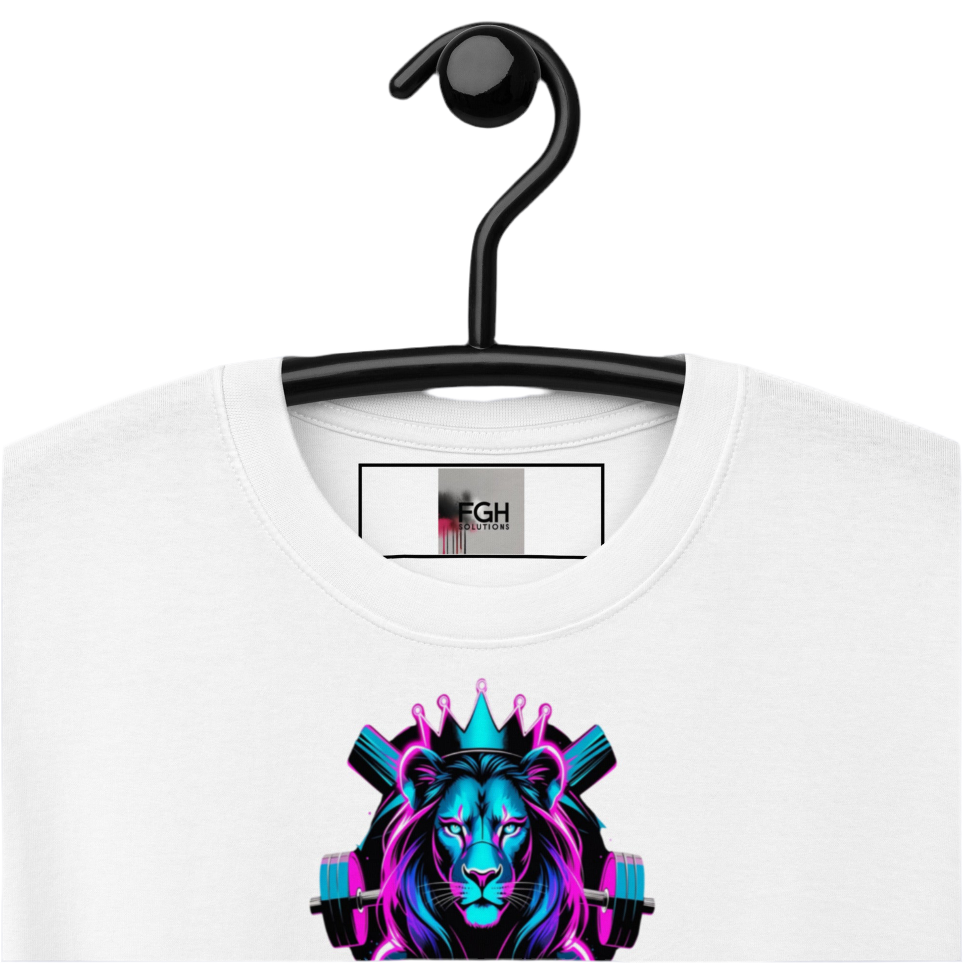 FGH Women’s Beastmode T-shirt in white premium cotton, designed for strong female athletes.