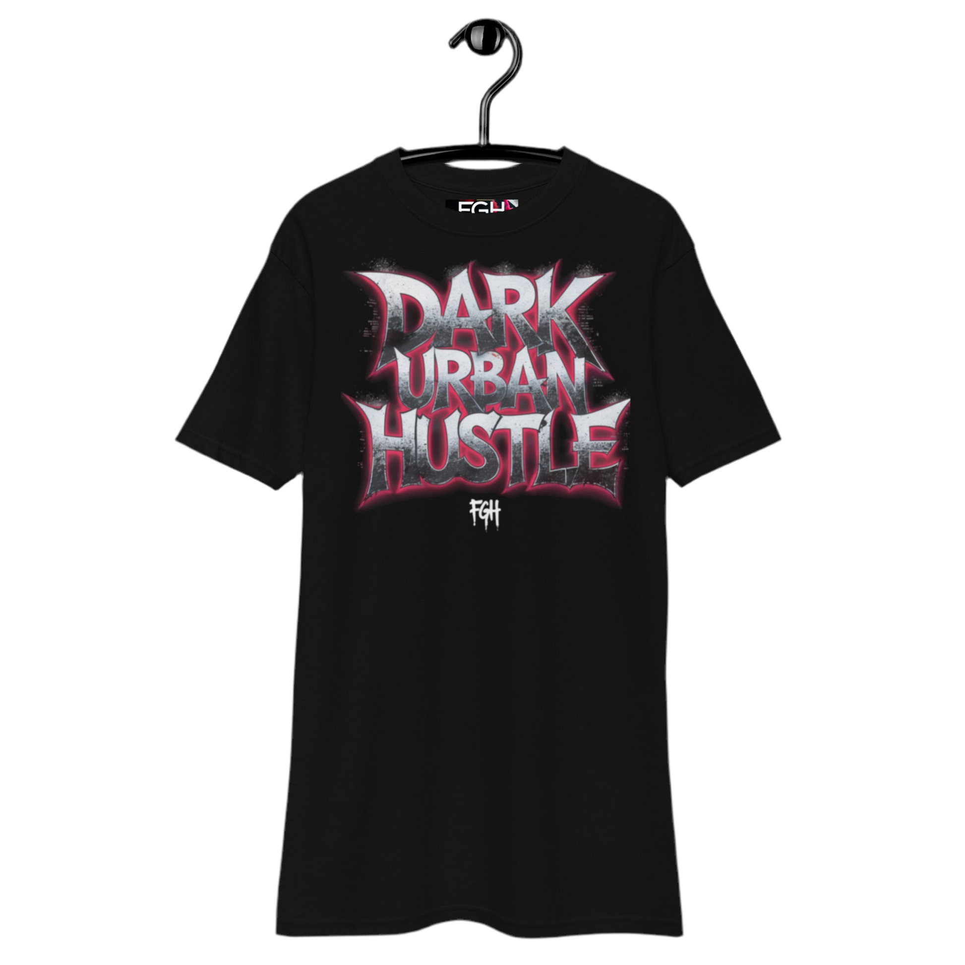 Dark Urban Hustle Shirt-Premium Quality Streetwear for True Hustlers-Heavy Cotton