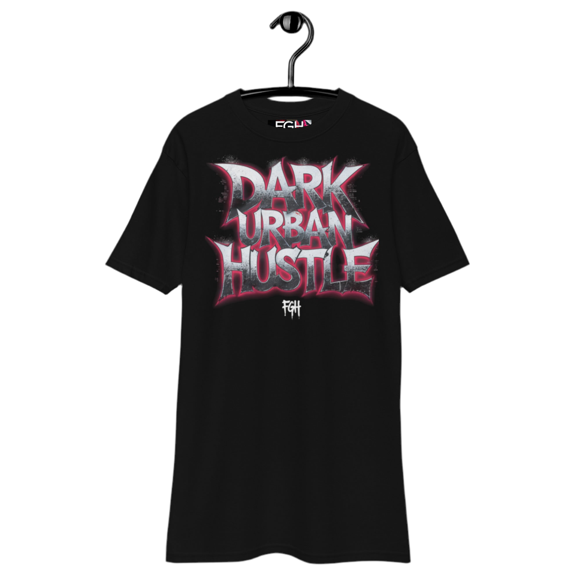 Dark Urban Hustle Shirt-Premium Quality Streetwear for True Hustlers-Heavy Cotton