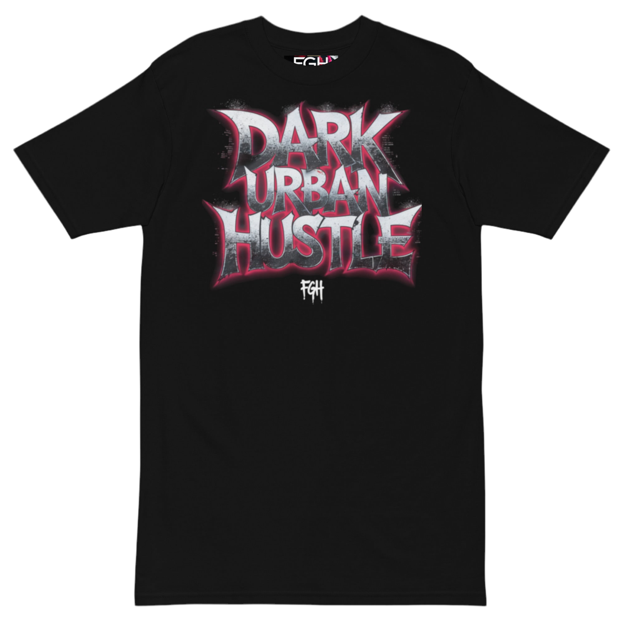 Dark Urban Hustle Shirt-Premium Quality Streetwear for True Hustlers-Heavy Cotton