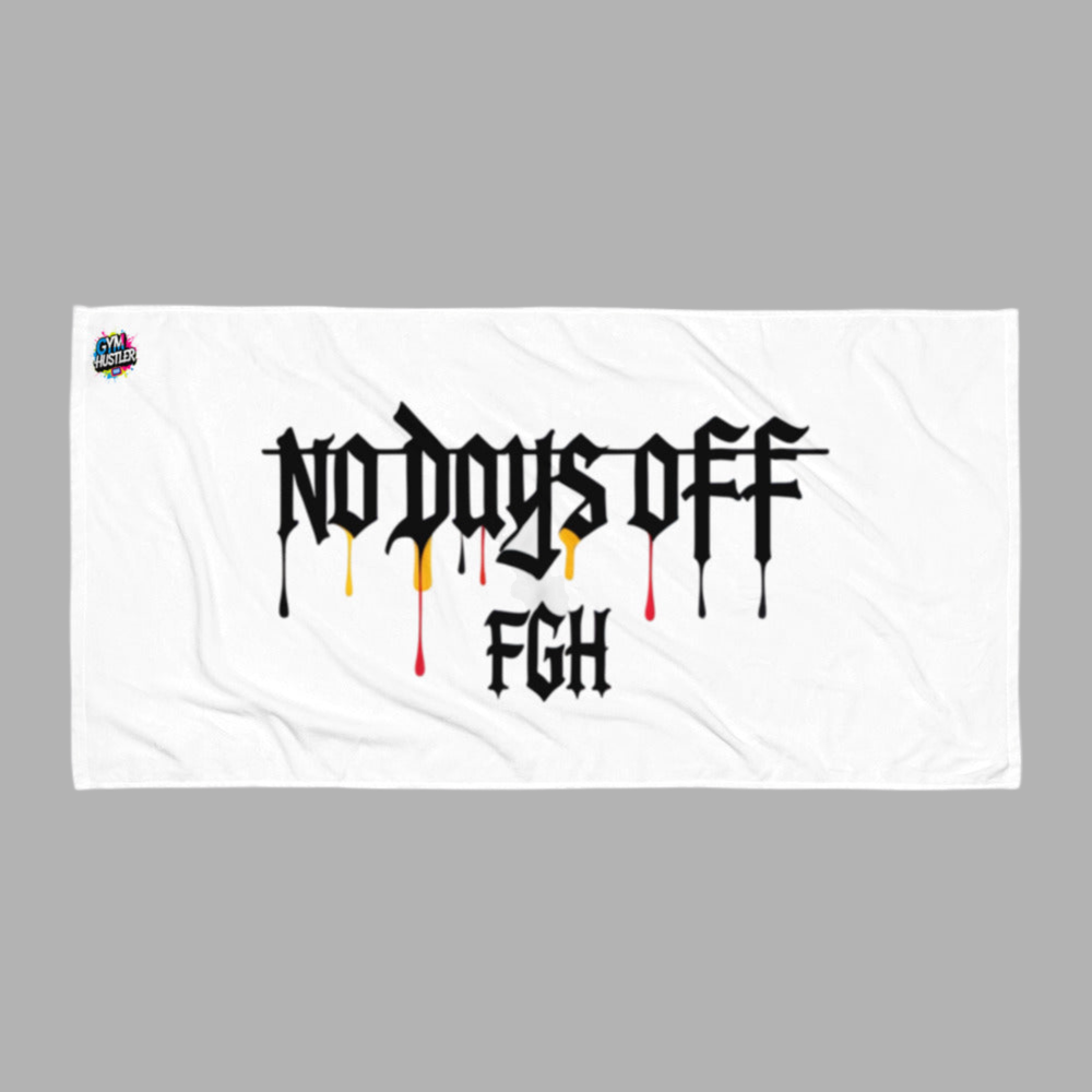 No Days Off – Premium-Fitnesshandtuch – FGH Edition