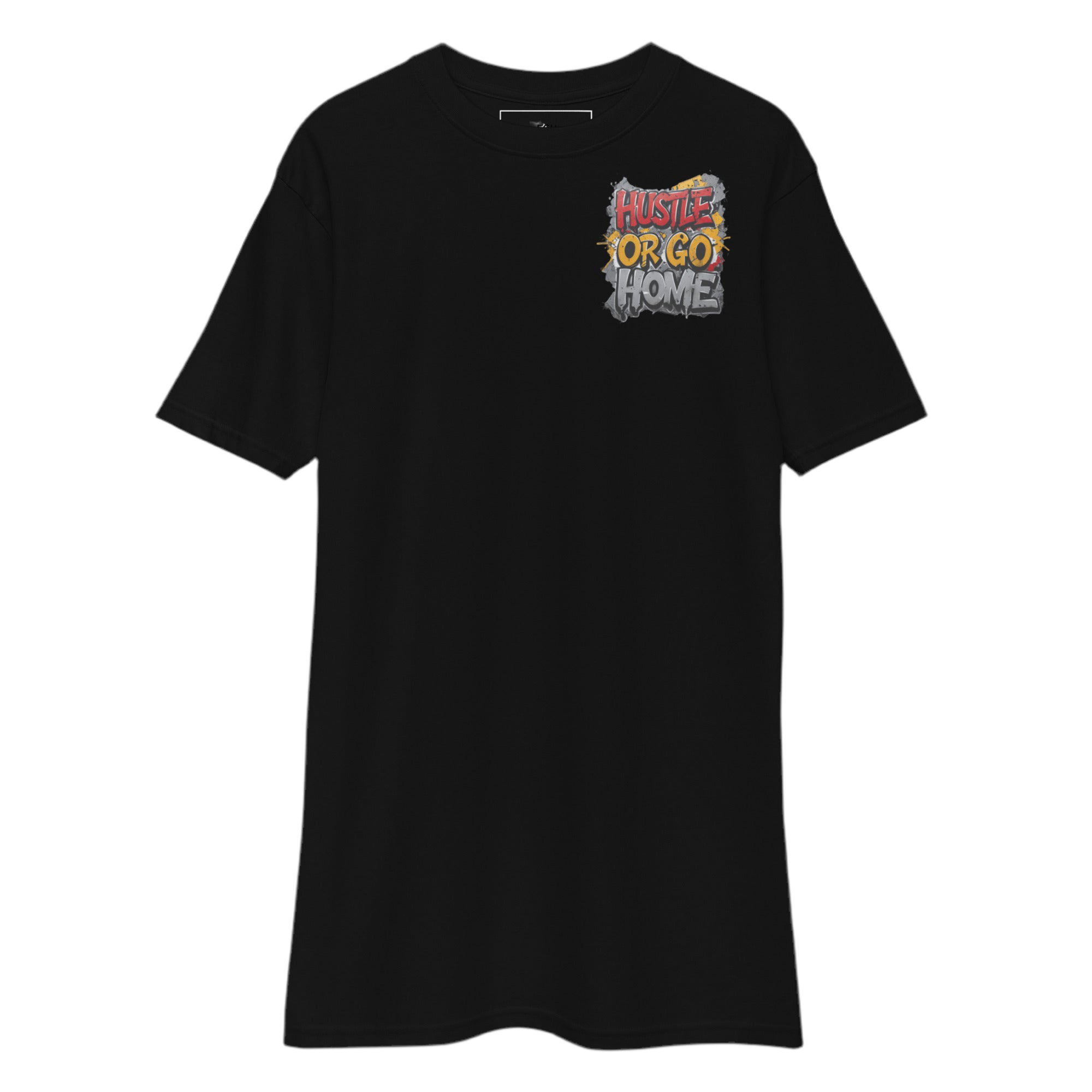 Black Beastmode Gym Hustler cotton shirt with urban graffiti design, premium streetwear for dedicated athletes.