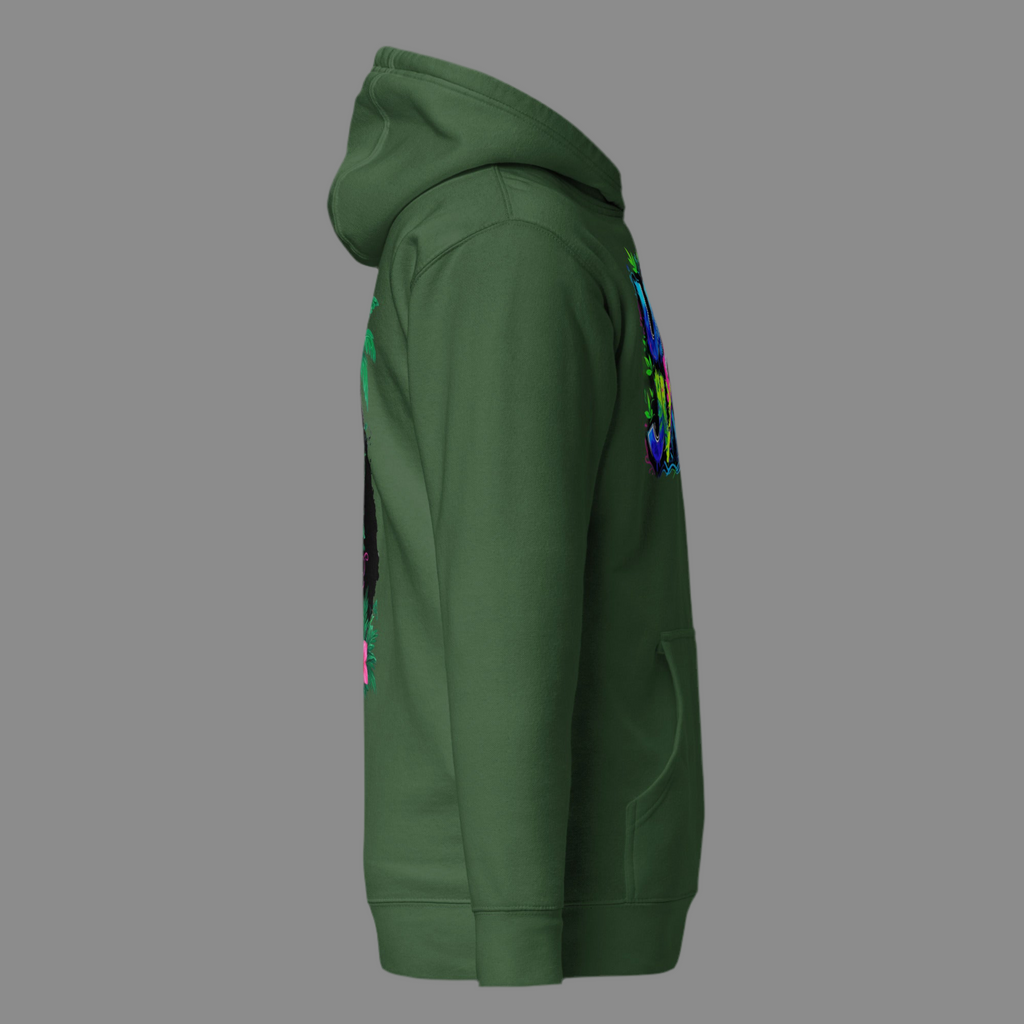Urban Jungle Graffiti Hoodie – Premium Streetwear for Bold Hustlers