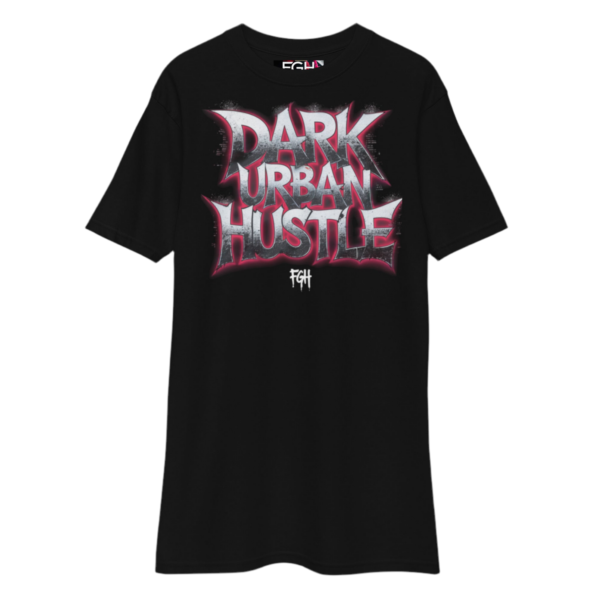 Dark Urban Hustle Shirt-Premium Quality Streetwear for True Hustlers-Heavy Cotton