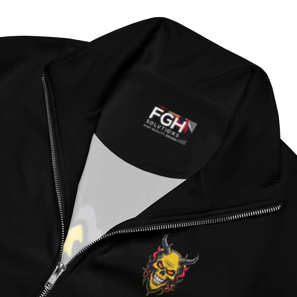 Devilz Athletics Track Jacket – Recycled Zip-Up Jacket for