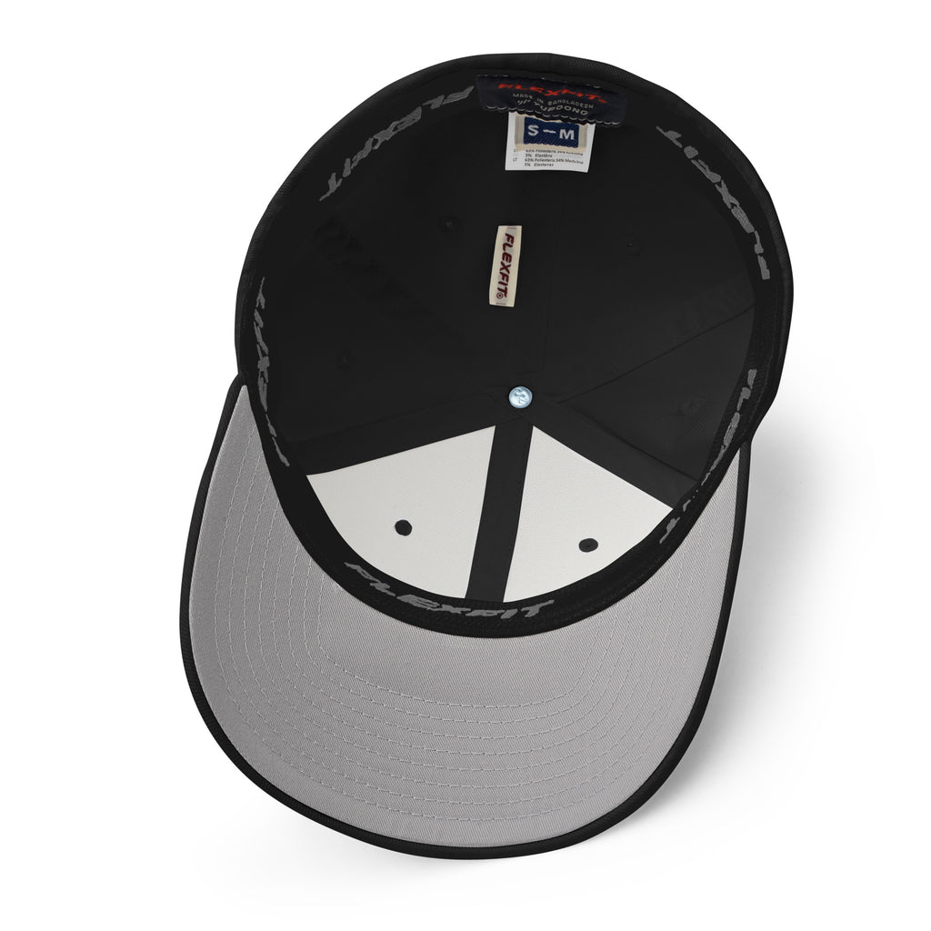 Flexfit twill cap with “Hustle and Save the Nature” embroidery by FGH Collective.